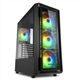 SHARKOON CASE TK4 RGB 7 SLOT ESPANSIONE, PANNELLO FRONTALE VETRO TEMPERATO, 3 PORTE, 3XUSB2.0/3.0, I TK4 RGB